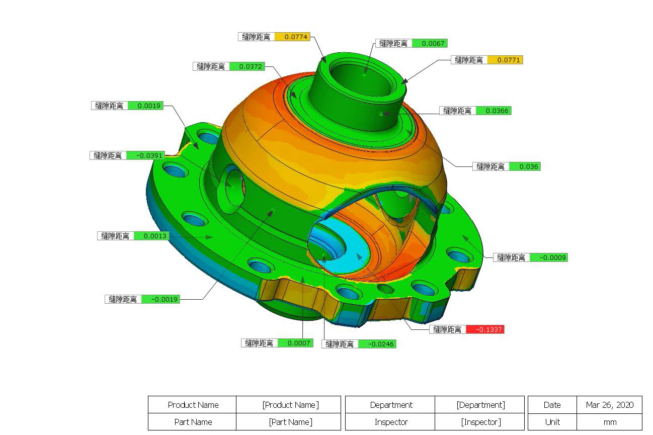 3D Scanning Measuring Instrument Checking