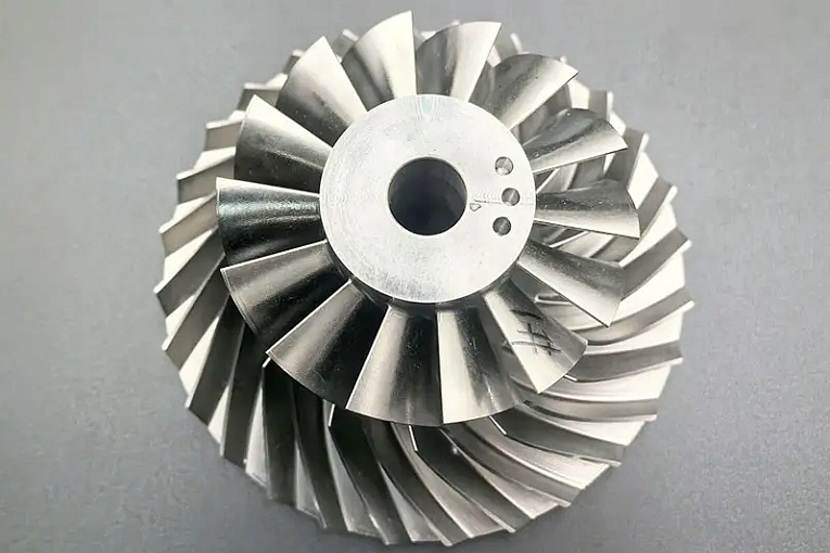 automotive-turbocharger-discs-titanium-vacuum-investment-casting-factory